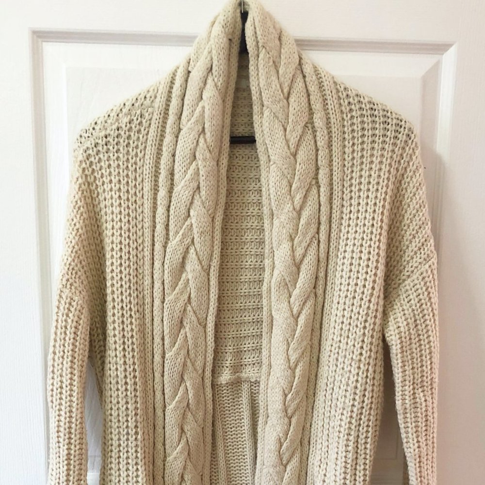 Urban Outfitters Kimchi Blue Cable Knit Cardigan